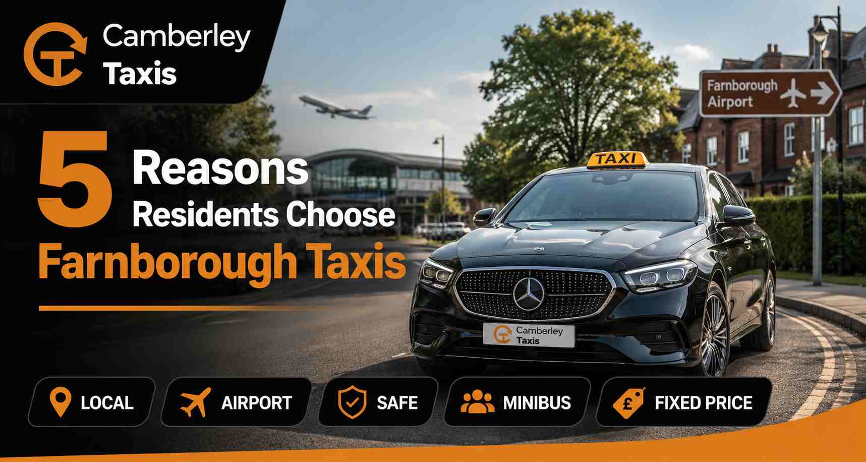Reasons Why Farnborough Taxis are the Preferred Choice for Residents