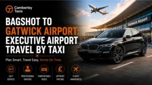 Bagshot to Gatwick Executive Airport Travel by Taxi