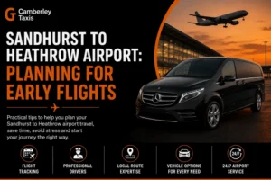 Sandhurst to Heathrow Airport: Planning for Early Flights