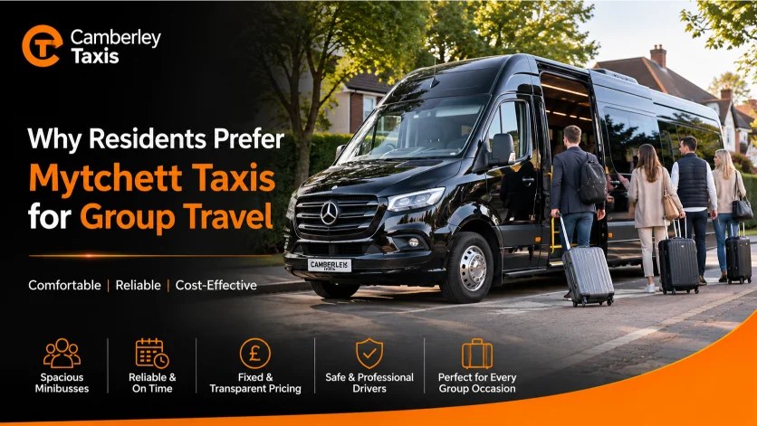 Why Residents Prefer Mytchett Taxis for Group Travel