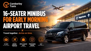 16-Seater Minibus for Early Morning Airport Travel