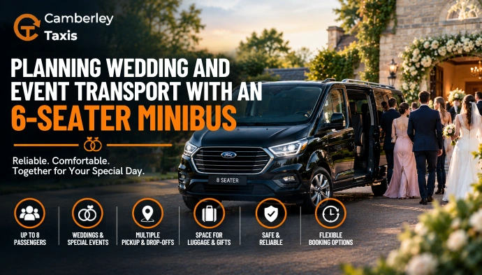 6-Seater Minibus for Weddings and Events