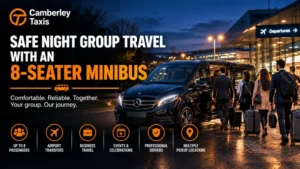 8-Seater Minibus for Safe Night Group Travel